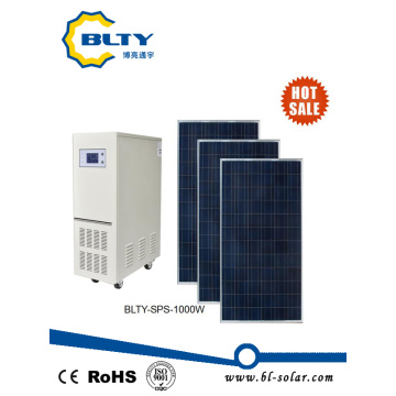 Venta caliente fuera del sistema de energía solar de la rejilla 600W1kw2kw3kw5kw6kw