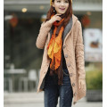 Winter Warmer Women Long Red Cardigan Knit Sweater Coat