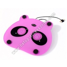 Panda Pattern Laptop Cooler Cooling 2 Fan