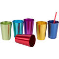 Multi Color Anodized Aluminum Cups Beer Tumbler Cup