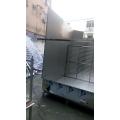 Spray painting exhaust gas treatment booth