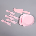 Eco-Friendly Disposable Cutlery Set Fork Knife Spoon Plate