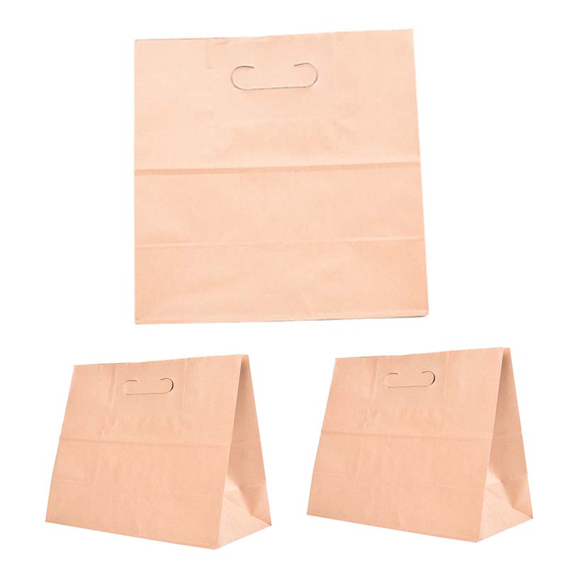 Yellow kraft paper bags