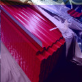 Red Galvanized Corrugated Roofing