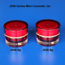5ml forme de cône rouge Promotion cosmétiques Jar