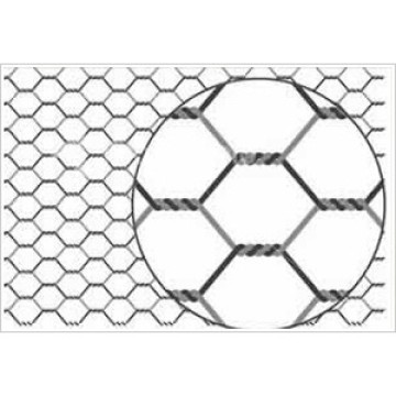 Malha de arame hexagonal / malha de gabião / malha de arame metálico