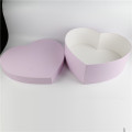 Custom Made Luxury Packaging Heart Shape Flower Box