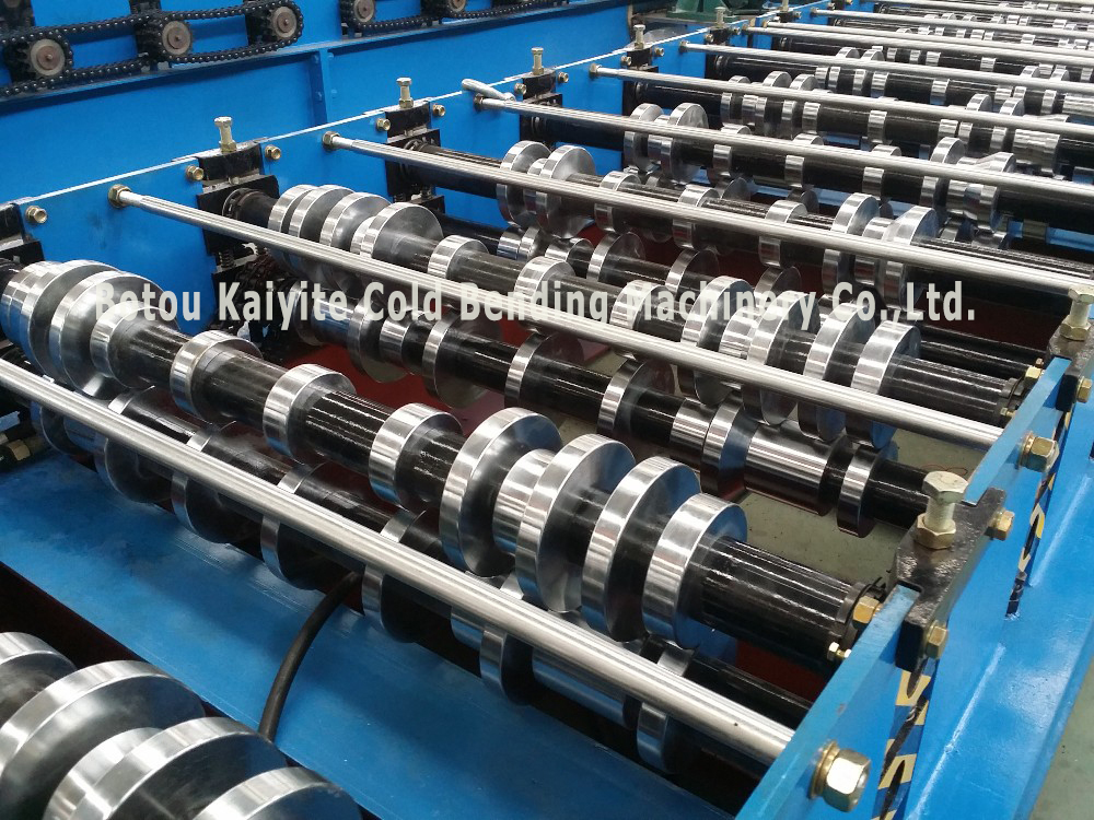 Color Steel Ibr Automatic Roofing Sheet Roll Forming Machine