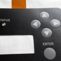 Round Embossing Tactile Single Layer FPC Membrane Keypad