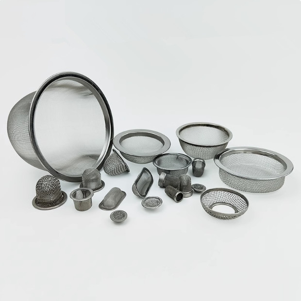 Stainless Steel Copper Seamless Pressed Bowl Filter Sieve Cap (2) Stainless Steel Copper Seamless Pressed Bowl Filter Sieve Cap (2)