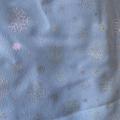 Chiffon fabric with stamping for dress