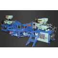 Three Color PVC Upper Injection Moulding Machine