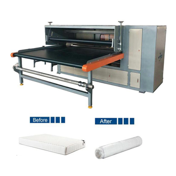 Mattress packaging machine high efficiency