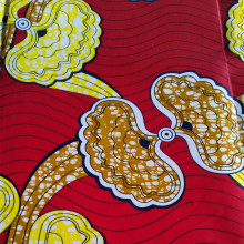 Africa Clothes Fabrics Cotton Imitation Wax 24x24 72x60