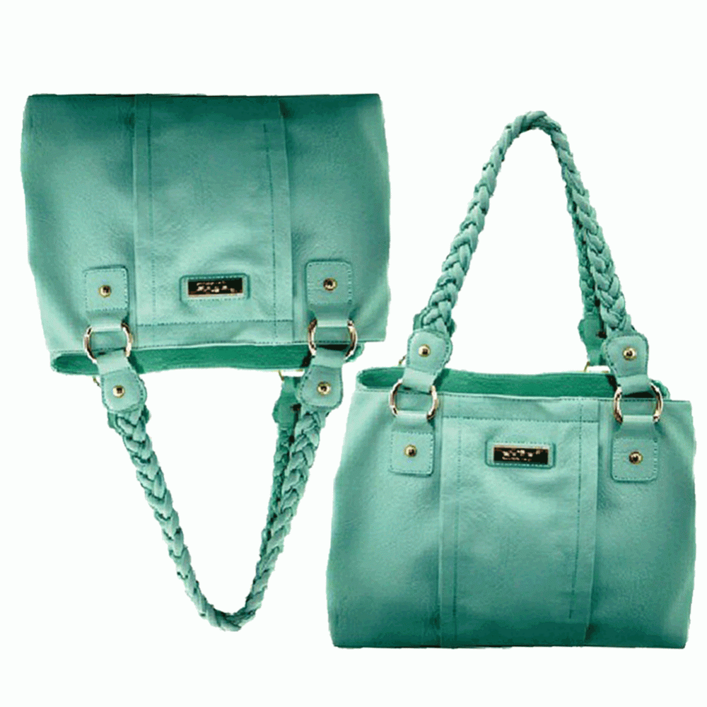 Green lady handbag