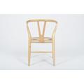 Hans Wegner CH24 Silla de comedor de madera ybone y madera