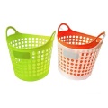 Plastic laundry-shopping-fruit-handle basket moulds