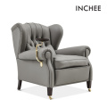 Texture de haute qualité des fauteuils confortables durables