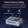 9-36V Fanless Industrial PC POE RS485 Linux Computer