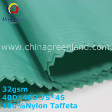 300 T Nylon Taffeta Plaid Fabric for Cotton Clothes (GLLML340)