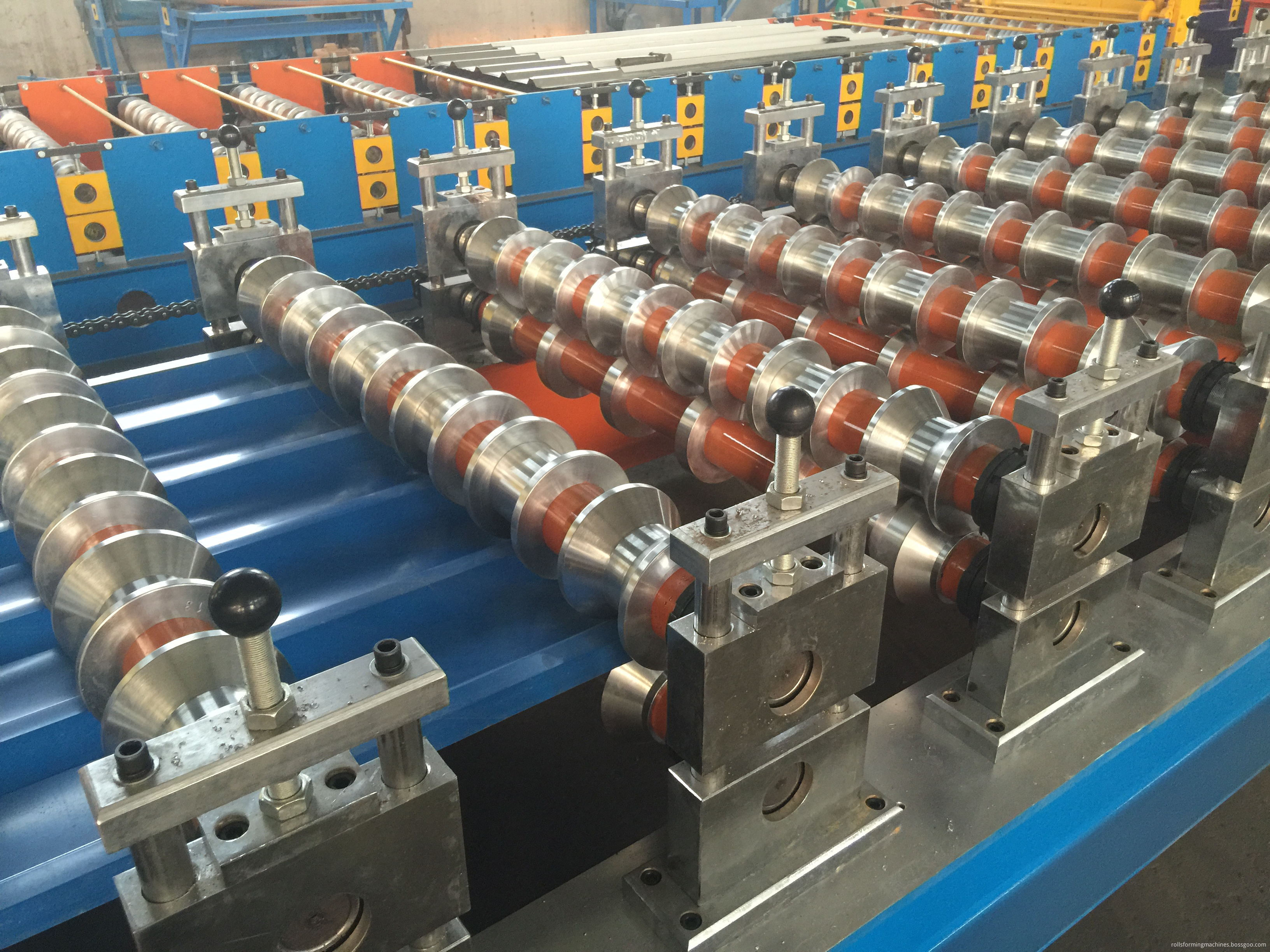 Used Metal Roof Panel Roll Forming Machine