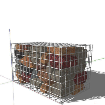 Сварная шестиугольная коробка Gabion Box