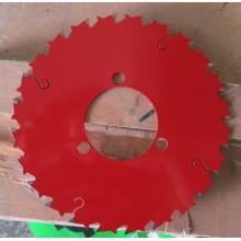 Tct Saw Blade para madera con forma de dientes Akb