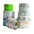 Milk bottle packaging roll film