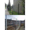 Metal wire high security fence systems