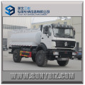 Beiben China Benz 4WD 4X4 camion à citerne à huile 8m3