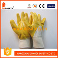 Cotton with Yellow Nitrile Glove Dcn303
