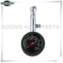 Bass stem Dial Metal Tire Gauge with air release valve