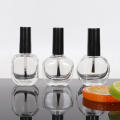 Cosmetic Nail Polish Glass bottle with Brush Cap