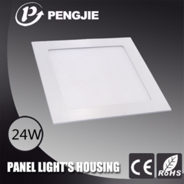 Die Casting ADC12 Alumínio 24W LED Luz de teto (Square)