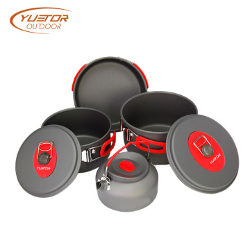 High Temperature Resistant Rv Cookware Set For Family