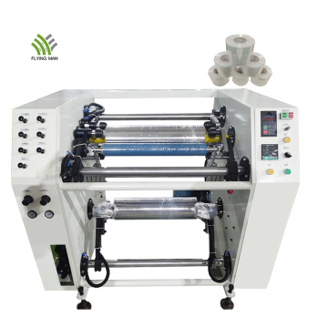 Semi Automatic Stretch Film Rewinder Machine