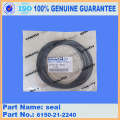 Escavadeira Komatsu 208-27-00210 PC450-8 / PC400-8 Seal Ring Assy