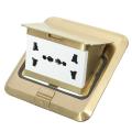 Universal 250V 6 Prong Receptacle Pop-up Floor Ground Outlet Socket