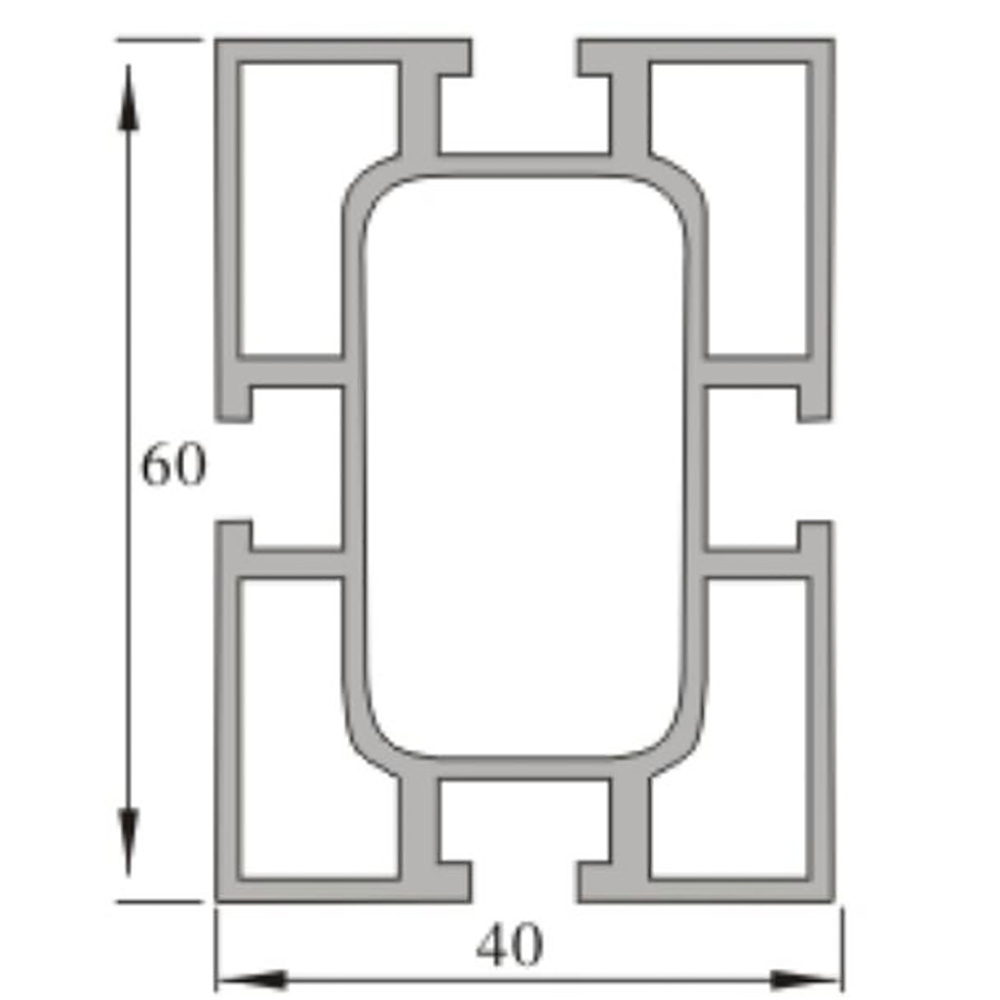 4060 aluminum extrusion profile