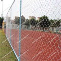 Chain link fence made of Aluminum clad steel