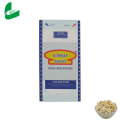 Factory wholesale clear biodegradable packing custom sealable microwave popcorn seeds paper bag/ popcorn plastic bag