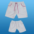 Yj-3018 Mulheres Meninas Ladies White Shorts Calças curtas para as Mulheres