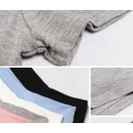 Fábrica de roupas 2016 moda manga curta malha algodão mulheres colheita Tops