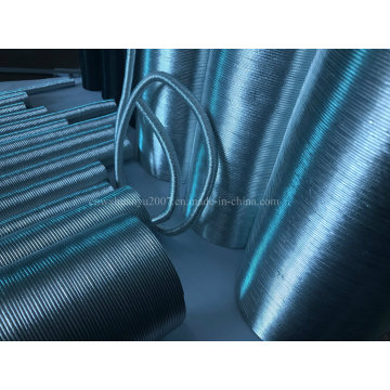 Tubo de protección de aluminio flexible corrugado resistente a la temperatura