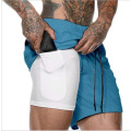 Men's 2 in 1 Workout Running Shorts