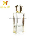 Polishing Perfume Bottle with Pump and Anodized Cap