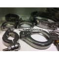 Acero inoxidable 304 Tri Clamp con cierre y junta