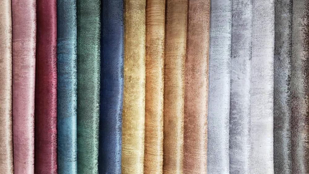 Bronzed Velvet Fabric A Bronzed Velvet Fabric A