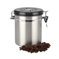 Stainless Steel Airtight Coffee Canister With Date Dial