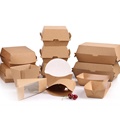 individuell bedruckte papier burger box gewellte hamburg box